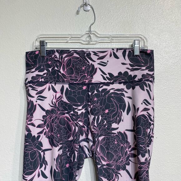 Fabletics Illustrative Peony Define PowerHold High-Waisted 7/8 Leggings Sz L - Picture 3 of 12